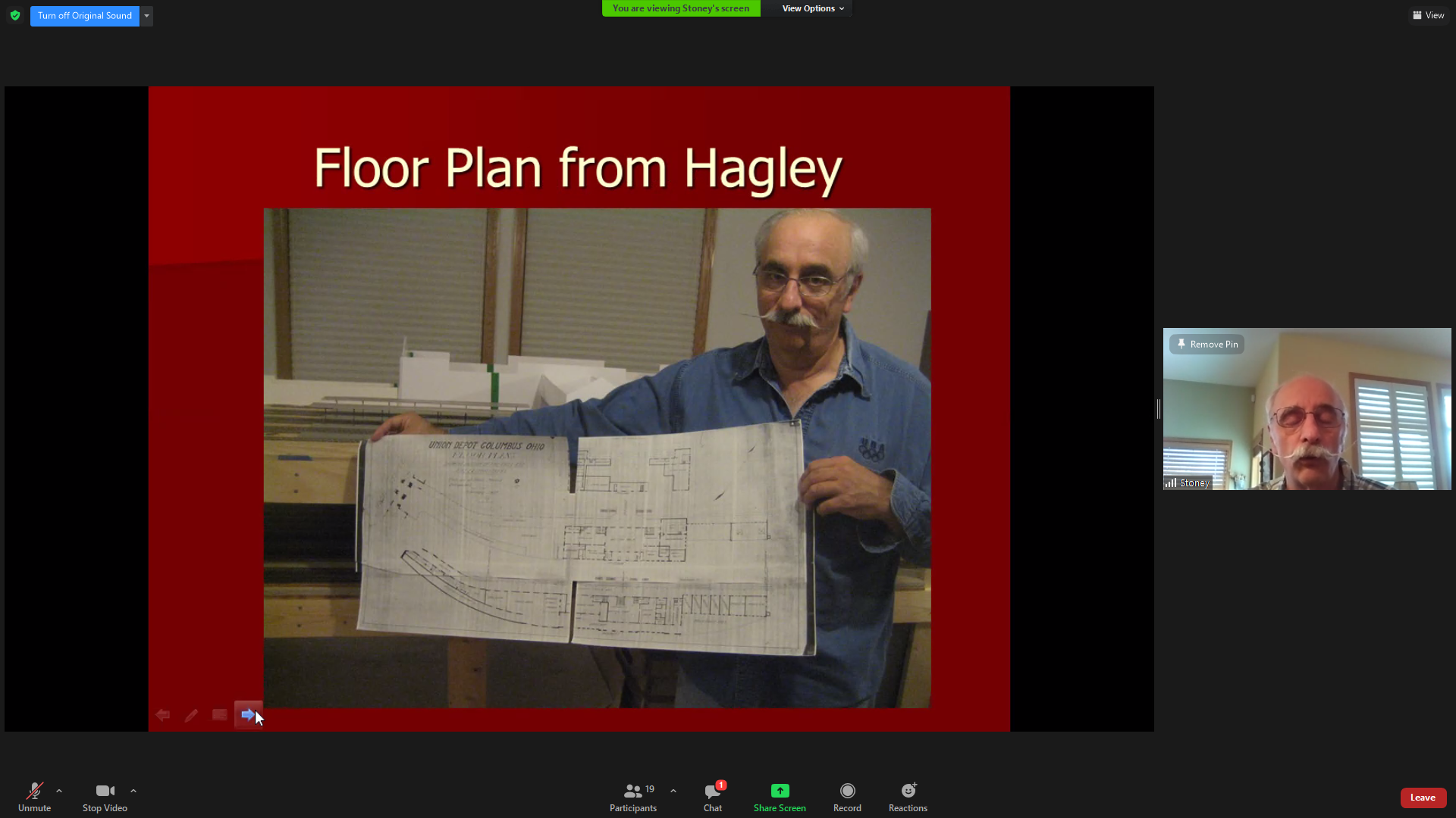 Floor Plan from Hagley